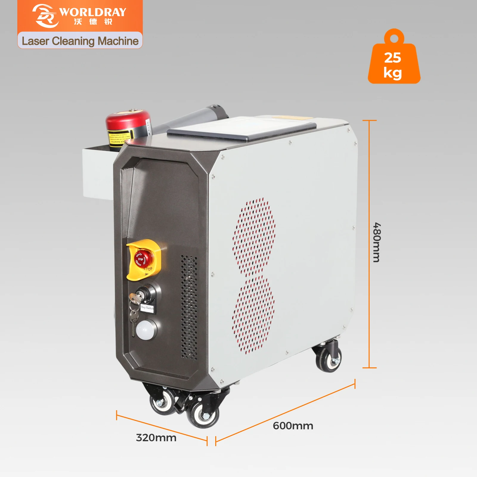 Портативный лазерный очиститель металла DR-200PL