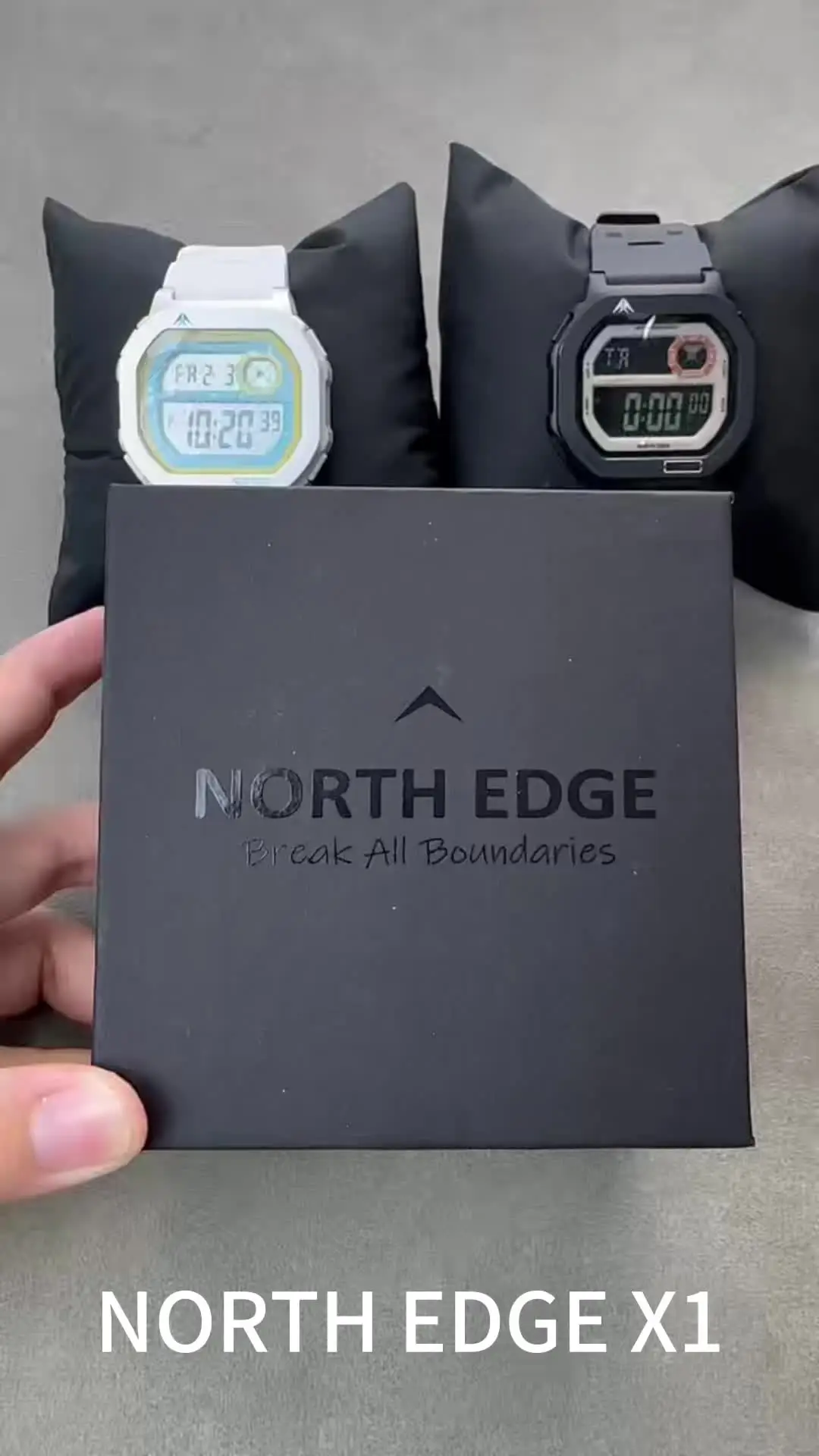 Миниатюра Цифровые спортивные часы NORTH EDGE X1