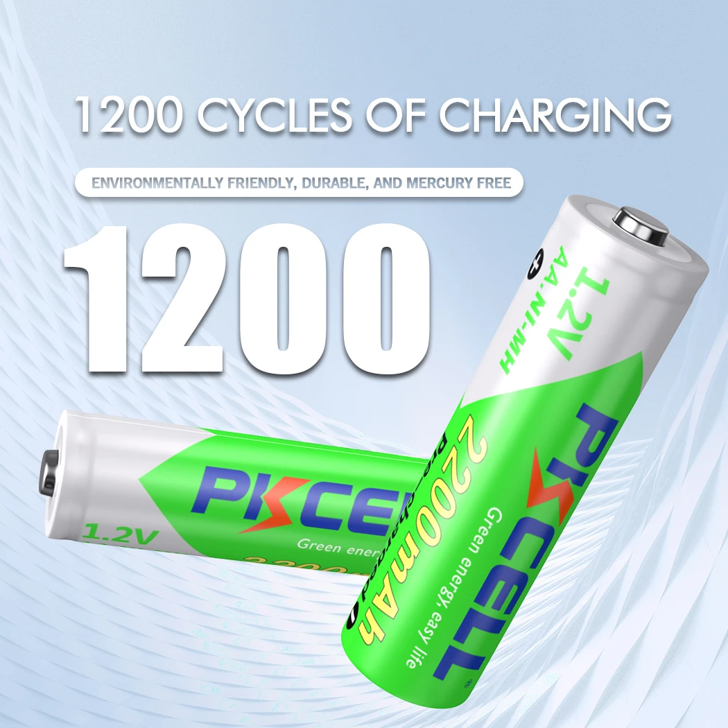 Аккумуляторы PKCELL AA Ni-MH 2200 мАч