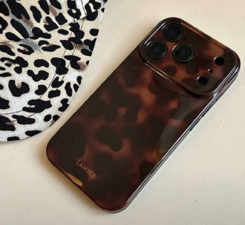 Противоударный чехол для iPhone 11–17 Pro Max, ретро-коричневый