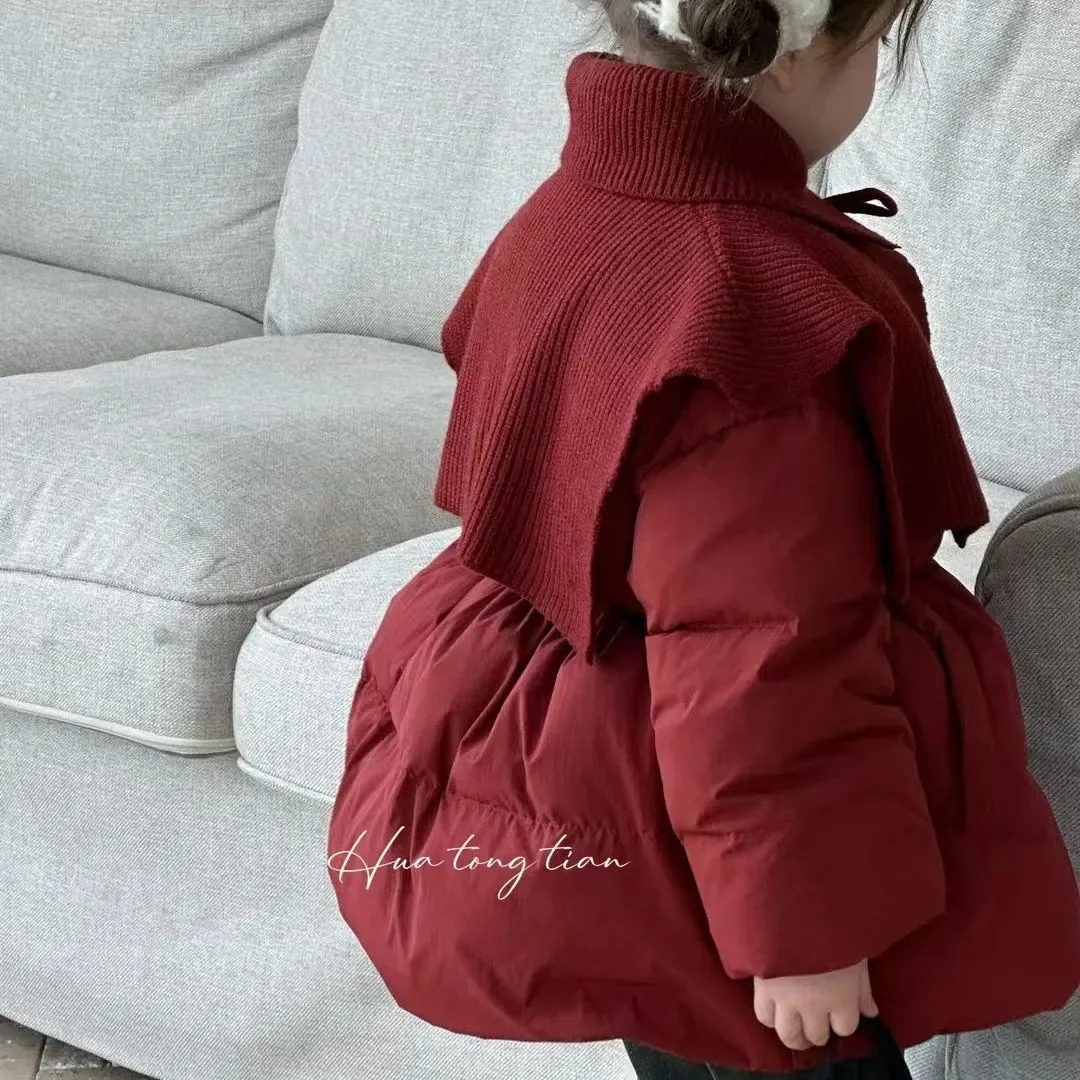 Детская зимняя куртка Dollbling для школы и прогулки