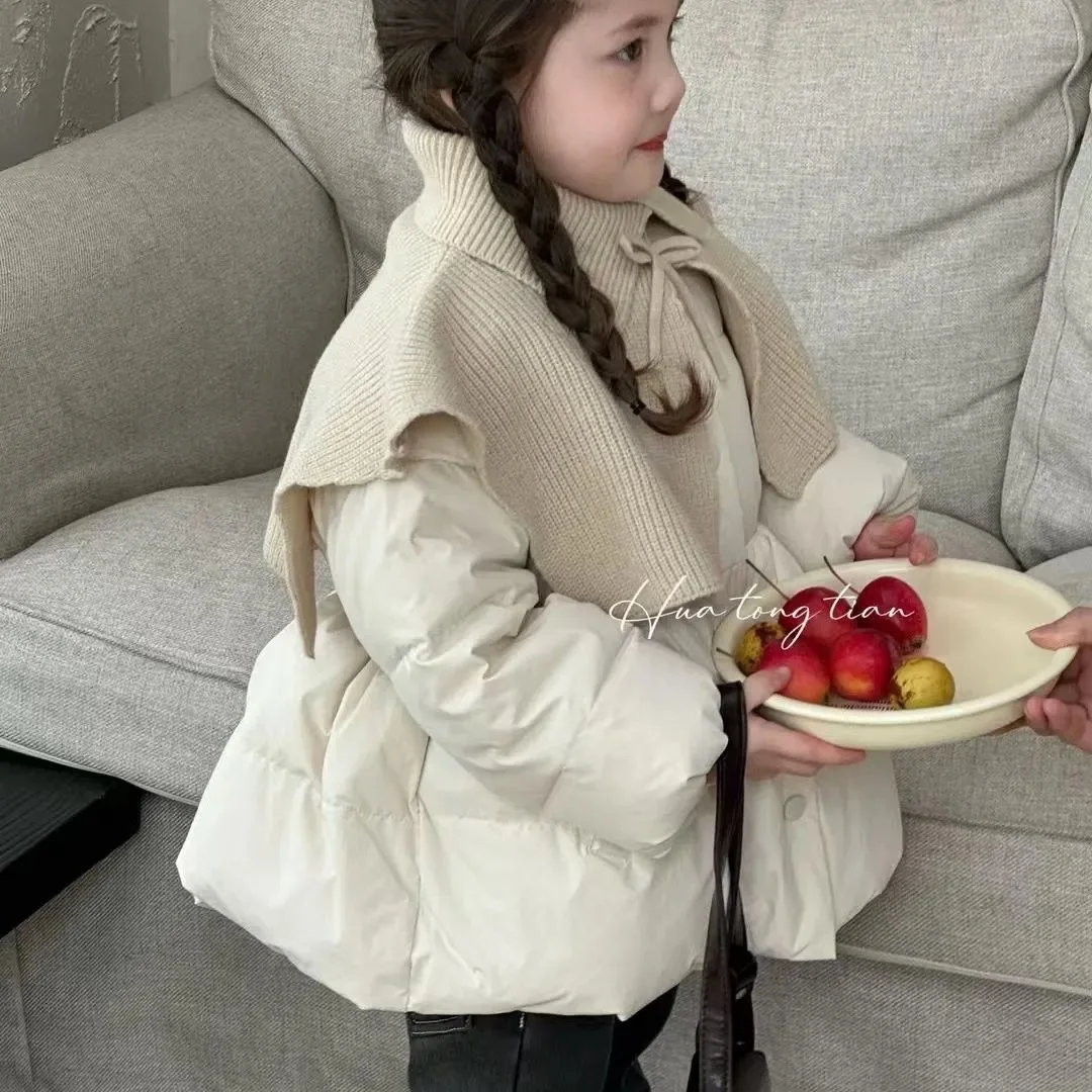 Детская зимняя куртка Dollbling для школы и прогулки
