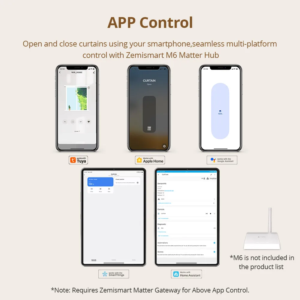 Zigbee-мотор Zemismart для жалюзи