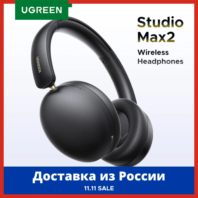 Миниатюра Беспроводные наушники UGREEN Studio Max2 полноразмерные