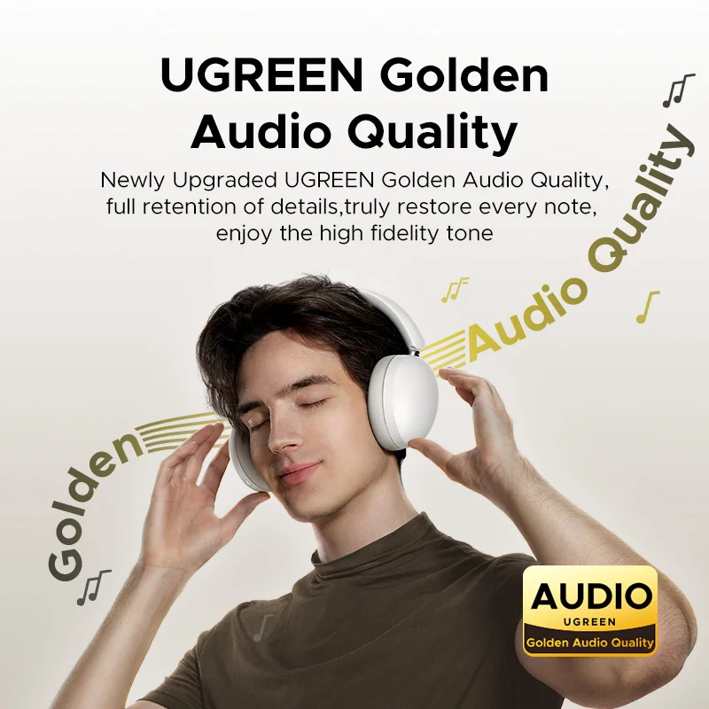Миниатюра Беспроводные наушники UGREEN Studio Max2 полноразмерные