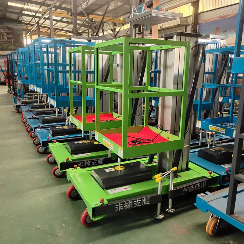 Миниатюра Гидравлический подъемник-мачта Eterlift, 4-16 м, 200 кг