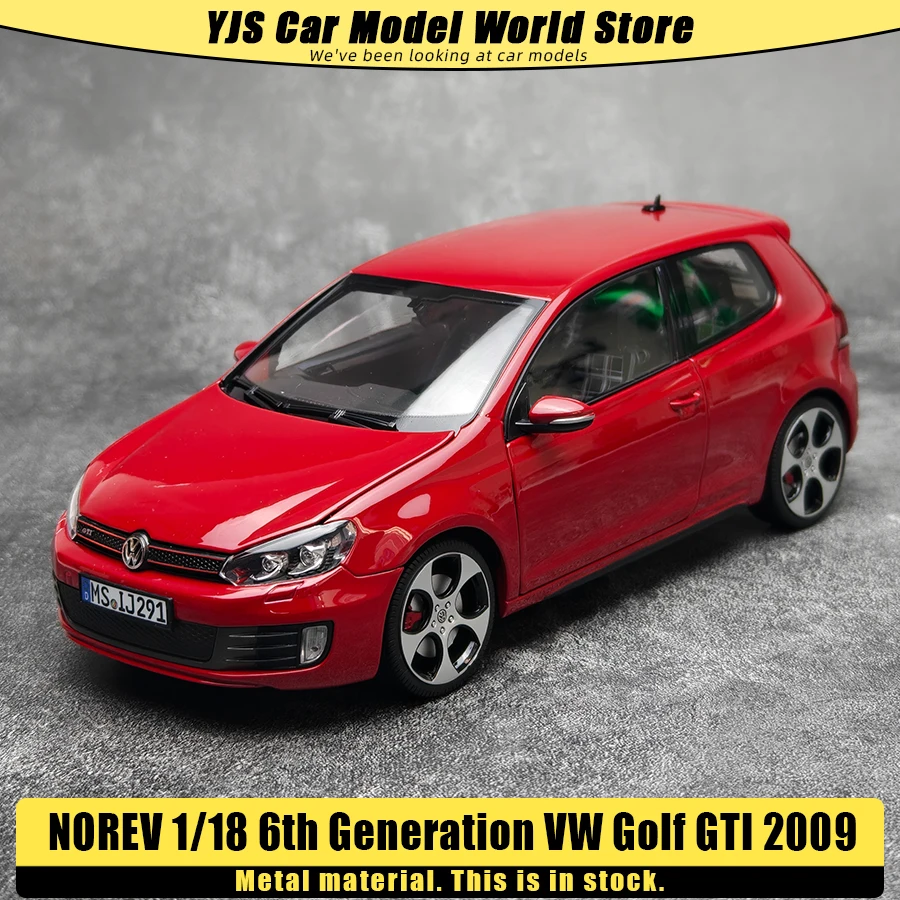 Миниатюра Коллекционная модель Volkswagen Golf GTI 2009, 1:18
