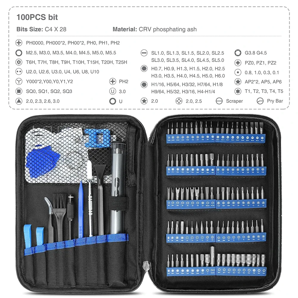 Миниатюра Прецизионный шуруповерт UF·TOOLS 120 в 1