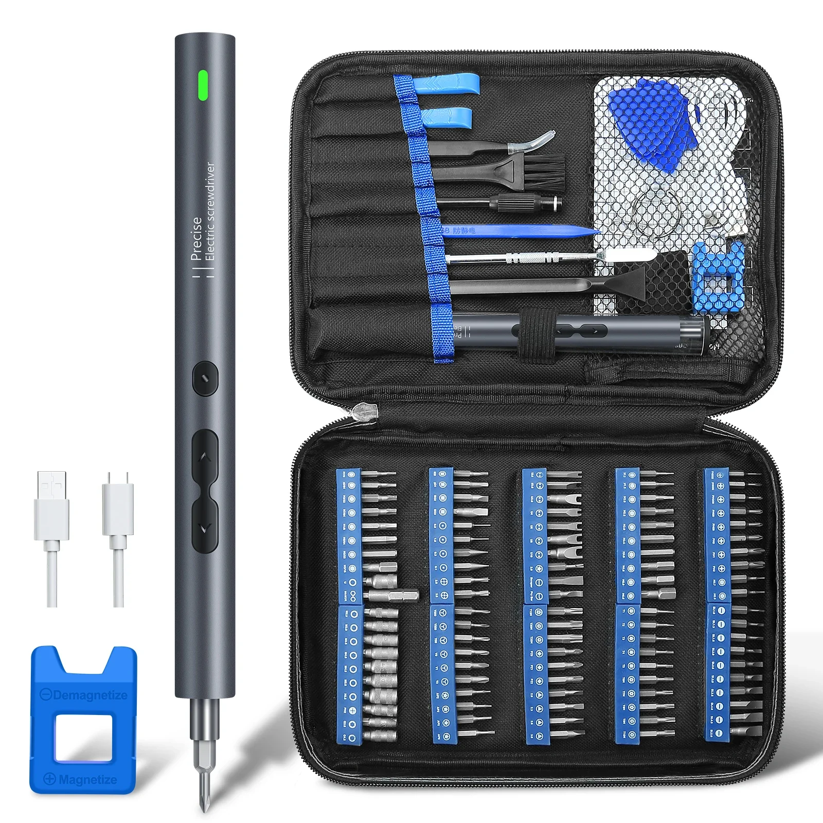 Прецизионный шуруповерт UF·TOOLS 120 в 1