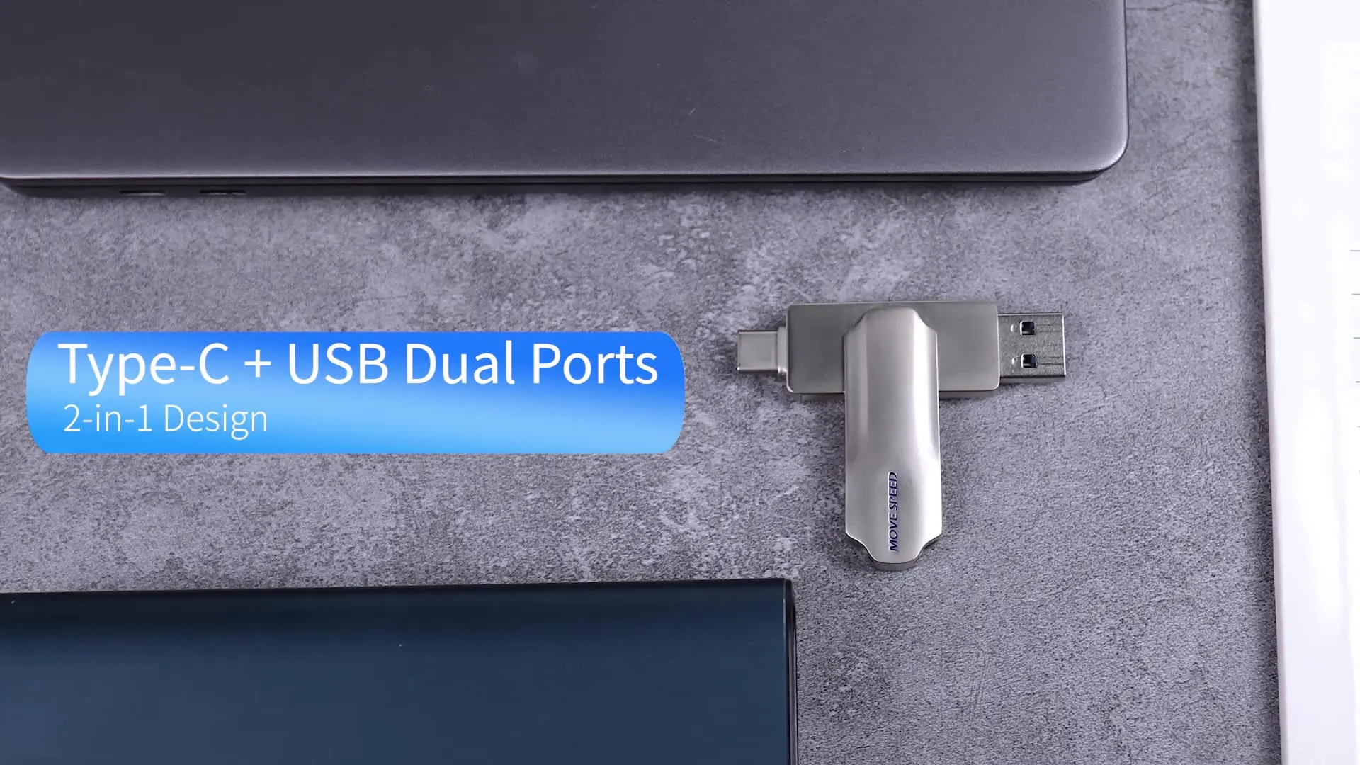 Миниатюра Флешка MOVESPEED USB Type-C, 64–512 ГБ