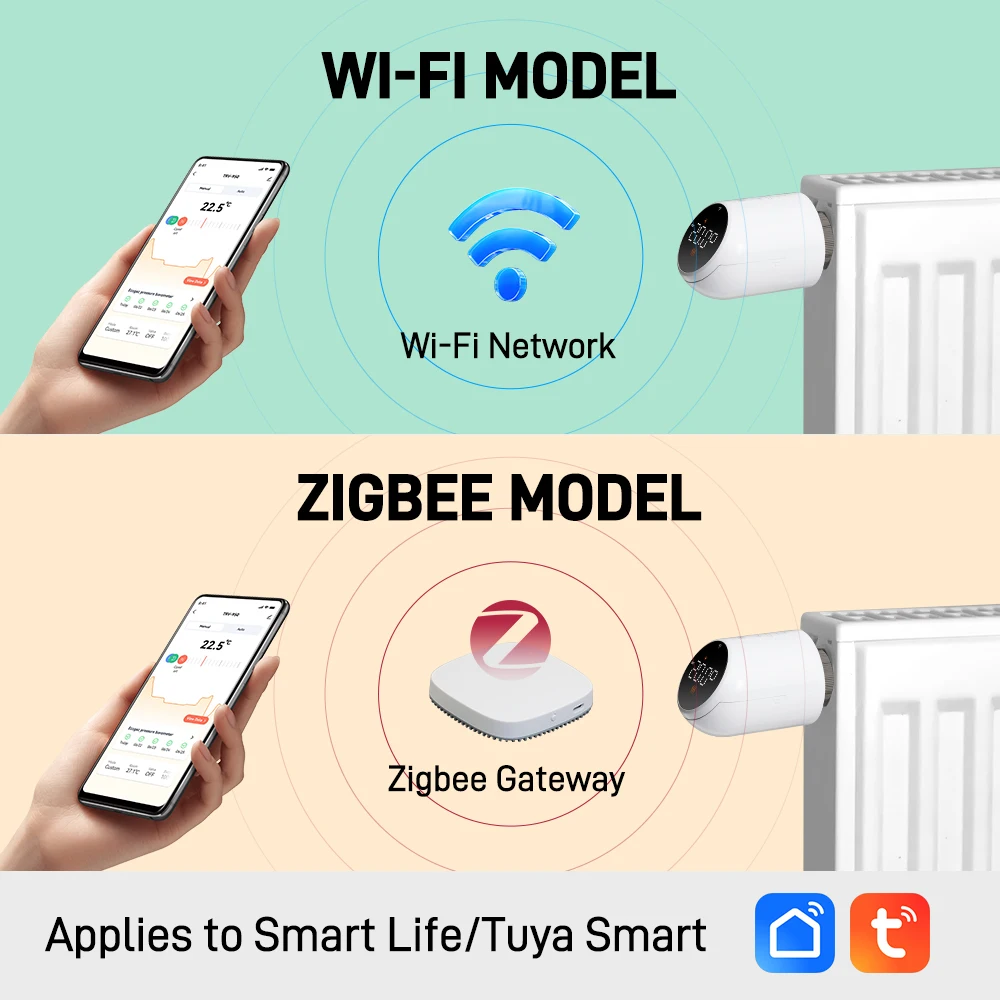 Миниатюра Умный термостатический клапан BEOK TRV ZigBee