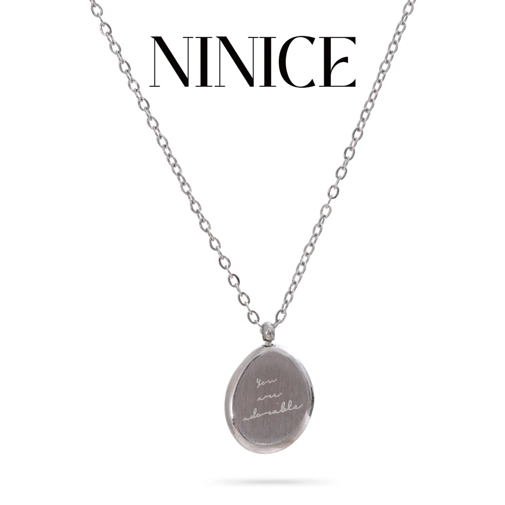 Миниатюра Ожерелье NiNice из нержавеющей стали