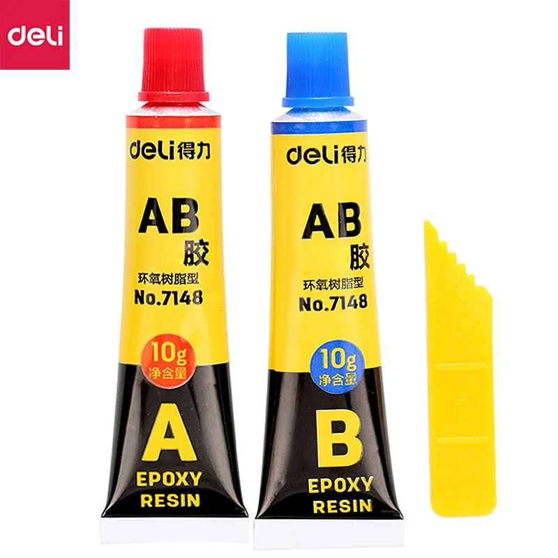 Миниатюра Прозрачный эпоксидный клей Deli AB, 20 г