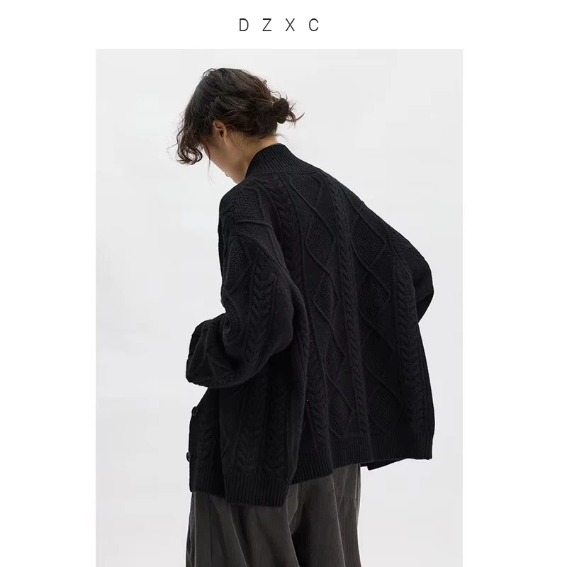 Женский зимний кардиган RED Valentino, шерсть с нейлоном