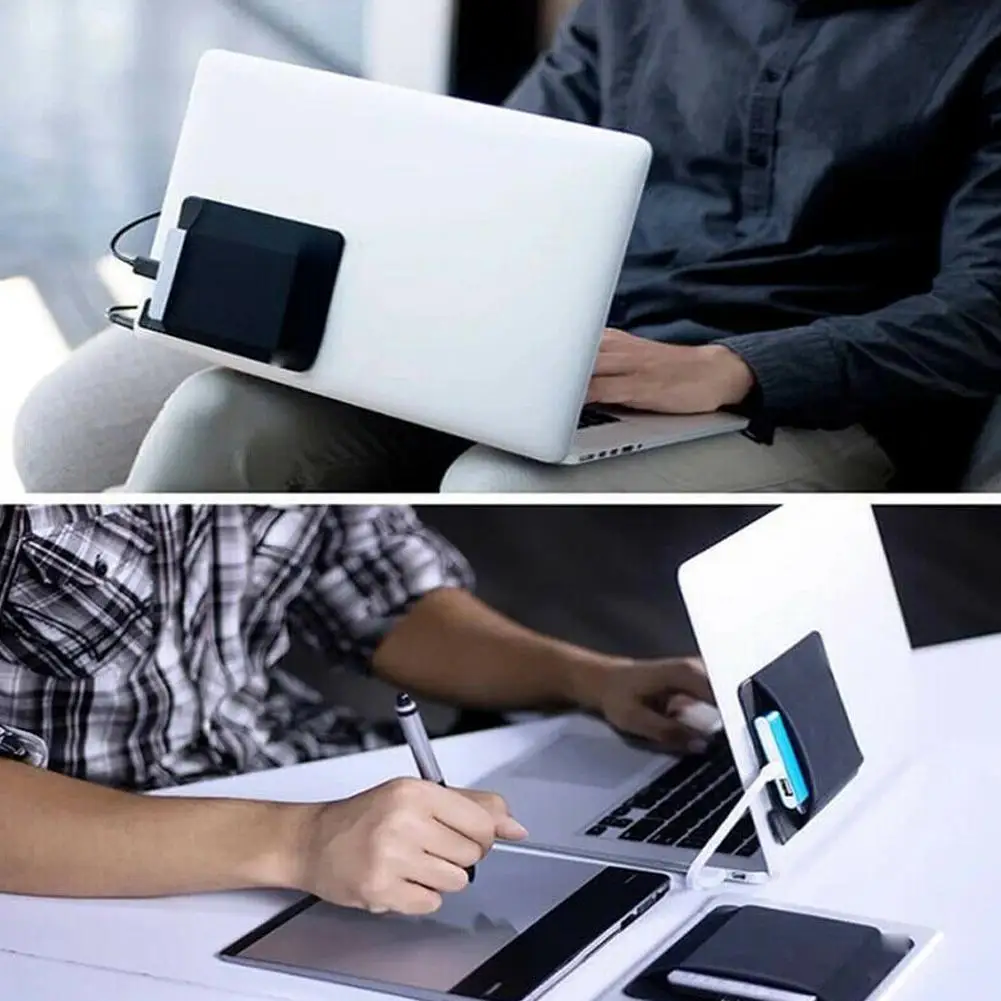 Самоклеящийся карман для аксессуаров ноутбука