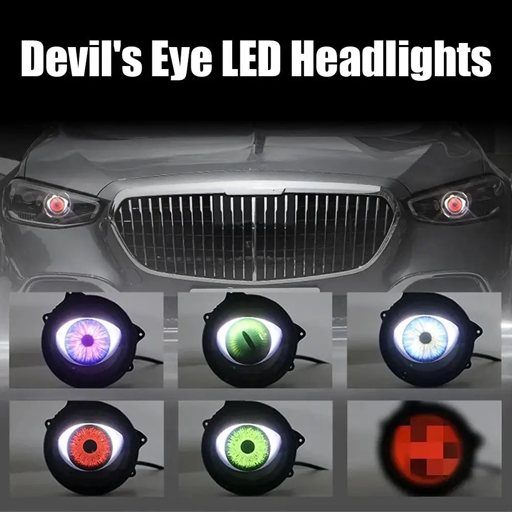 Миниатюра Светодиодная линза Devil Eye для фары, 6 режимов