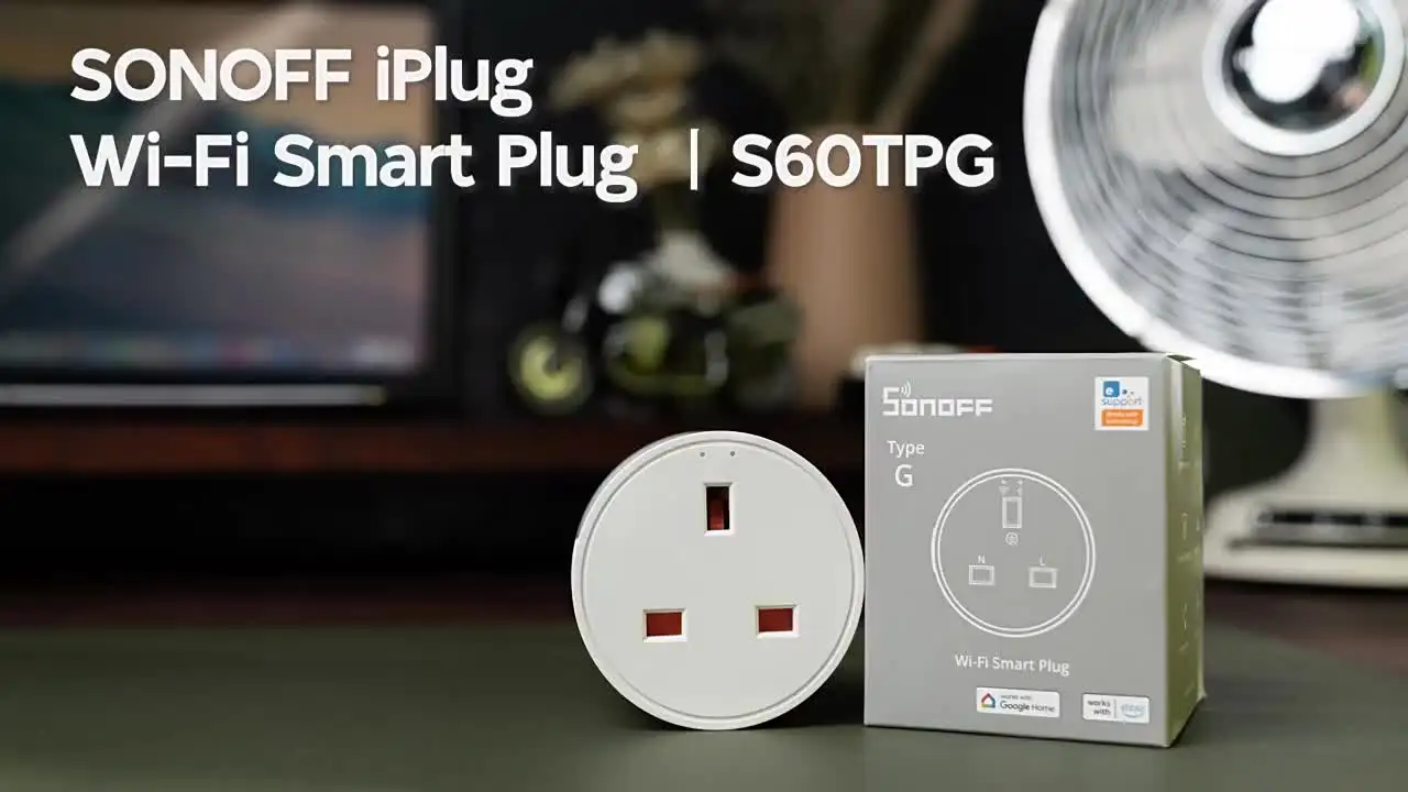 Миниатюра Умная Wi‑Fi-розетка SONOFF S60 с управлением
