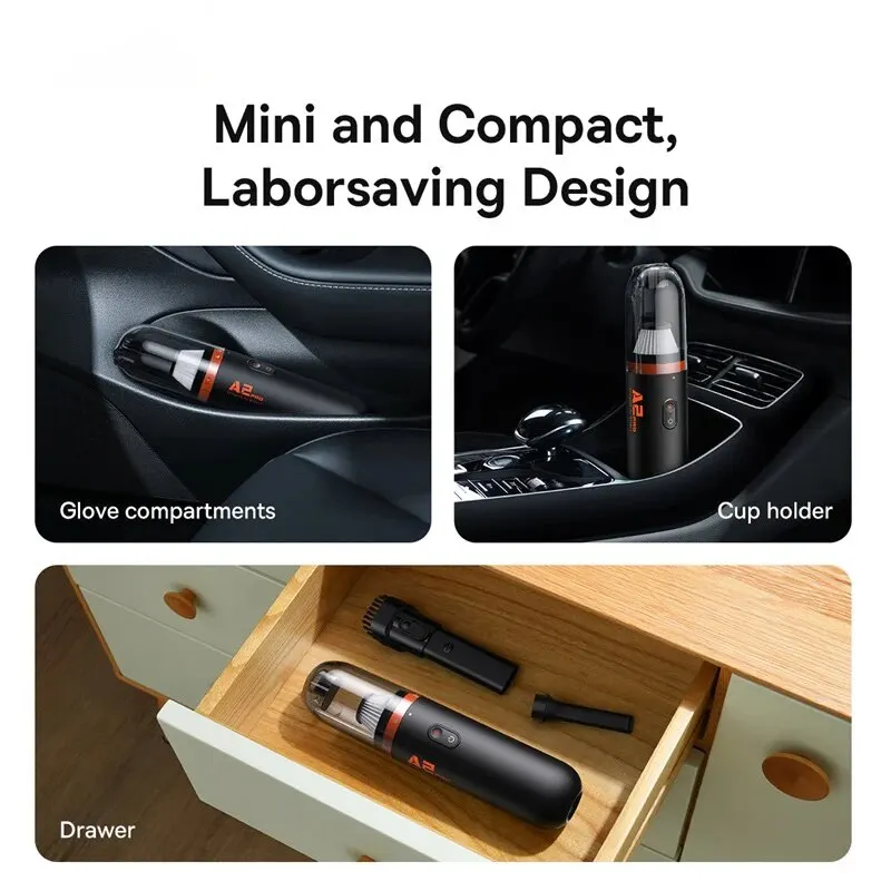 Портативный пылесос Baseus Mini, 6000 Па