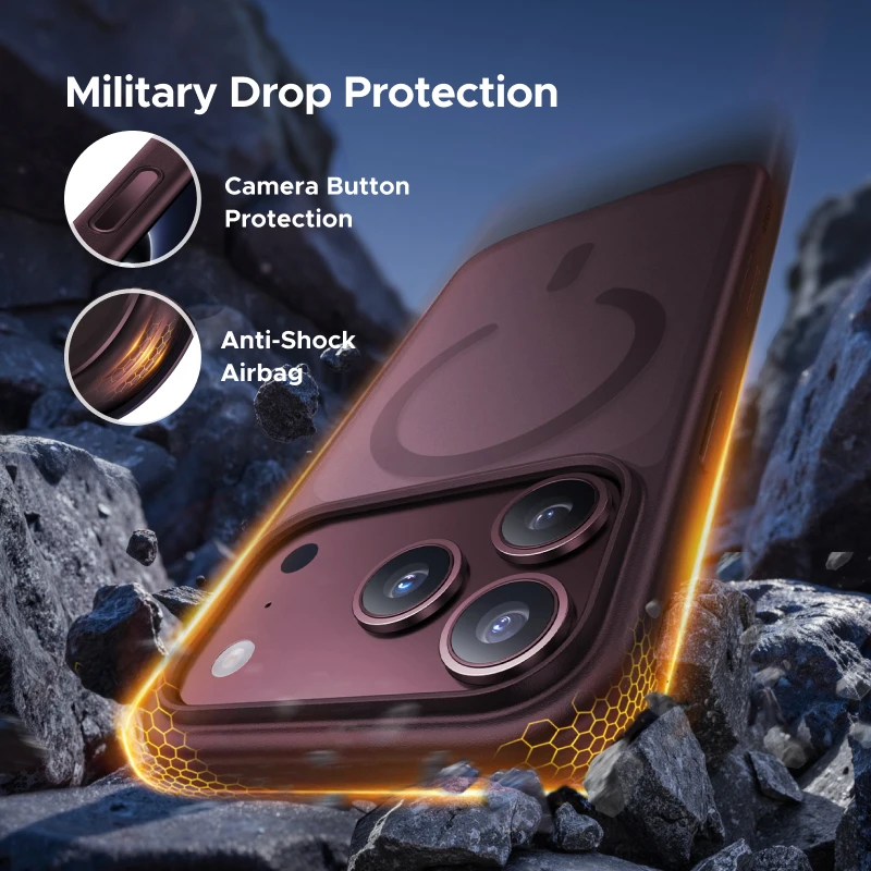 Миниатюра Ударопрочный магнитный чехол UGREEN для iPhone 17/18 Pro Max