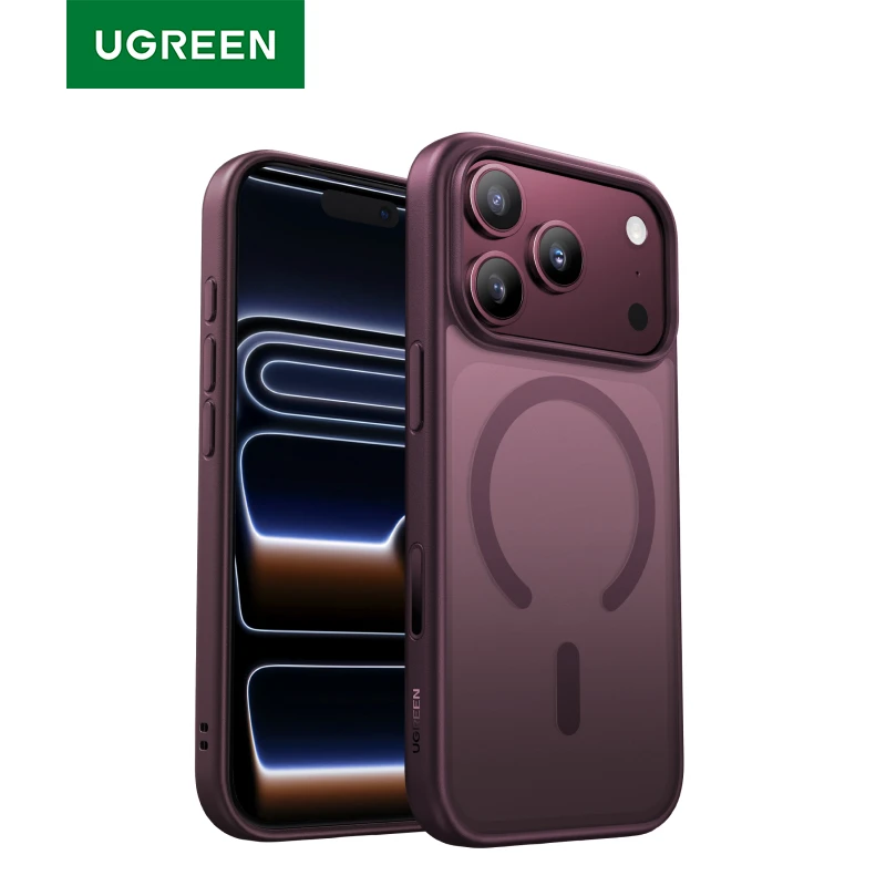Ударопрочный магнитный чехол UGREEN для iPhone 17/18 Pro Max
