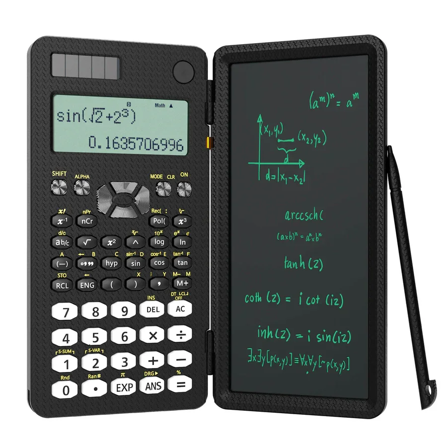 Научный калькулятор NEWYES NY-82MS с планшетом для записей
