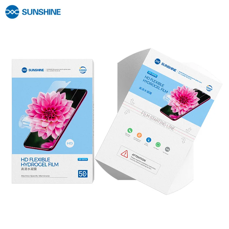 Гидрогелевая плёнка для iPhone под резку, SUNSHINE 057
