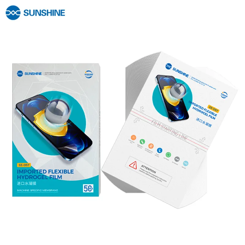 Миниатюра Гидрогелевая плёнка для iPhone под резку, SUNSHINE 057