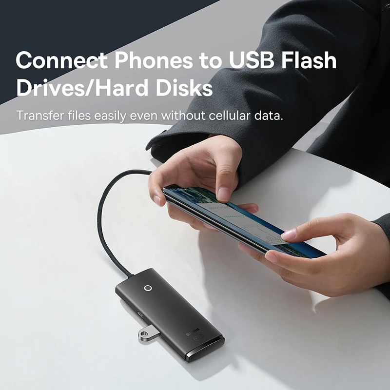 USB-концентратор Baseus на 4 порта