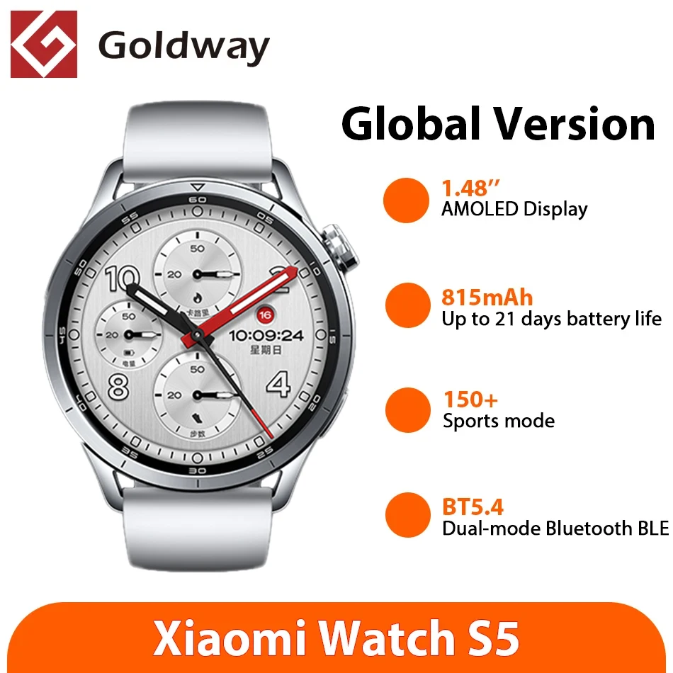 Умные часы Xiaomi Watch S5 с AMOLED 1,48 дюйма