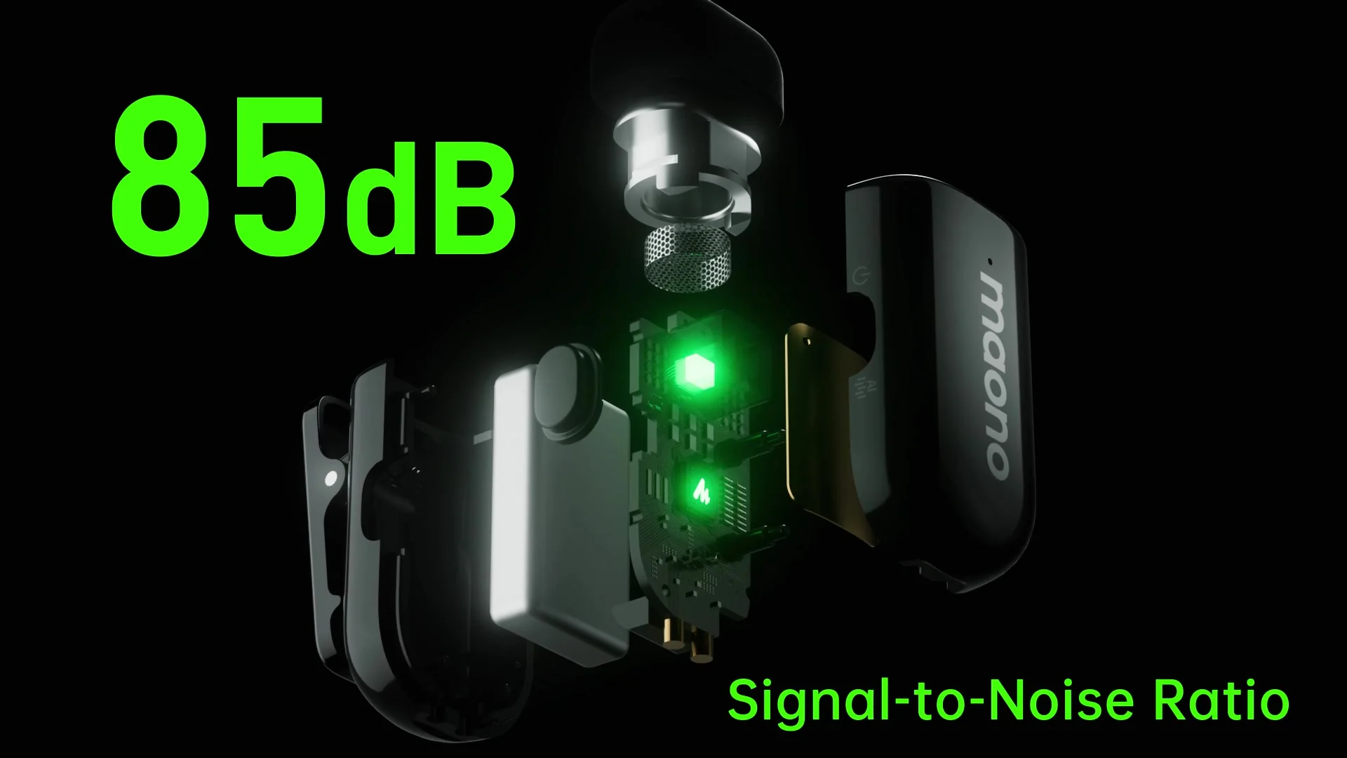 Беспроводной петличный микрофон maono T1 mini