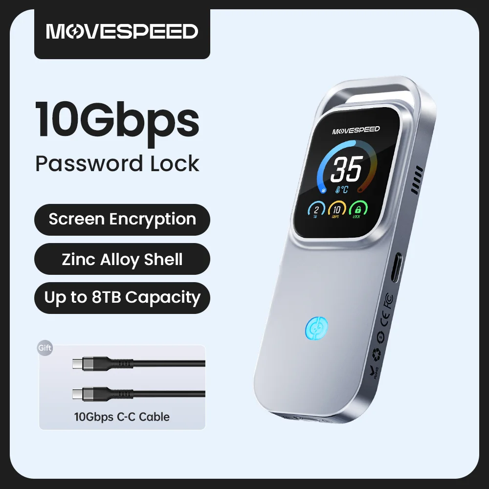 Миниатюра Корпус MOVESPEED AC10 для M.2 NVMe SSD