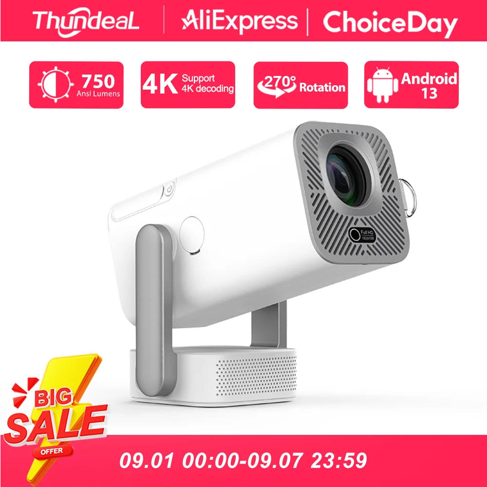 Миниатюра Проектор ThundeaL TD80Pro Full HD