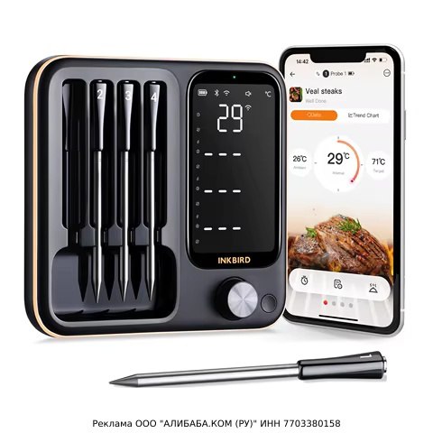 Беспроводной термометр для мяса INKBIRD