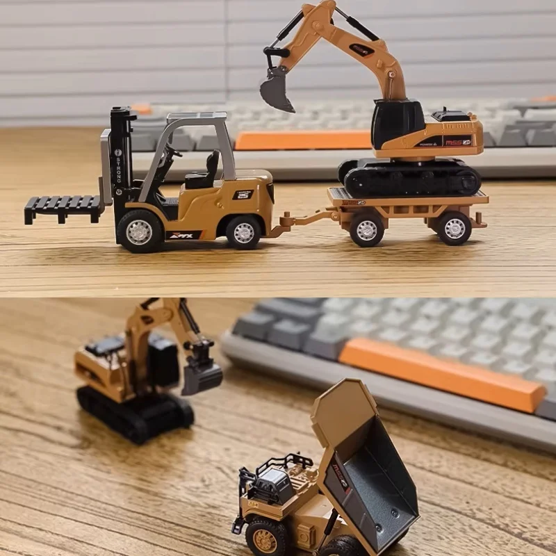 Мини-модели строительной техники на радиоуправлении, 1:64