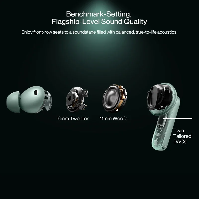 Миниатюра Беспроводные наушники OnePlus Buds 4