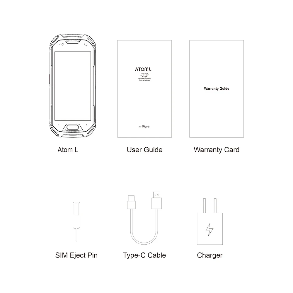 Смартфон unihertz atom l, 6/128ГБ, global