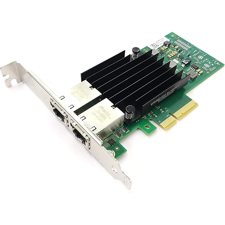 Миниатюра Двухпортовый Ethernet-адаптер для сервера 10 Гбит/с