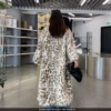 Миниатюра Женская шуба из искусственного меха лисы