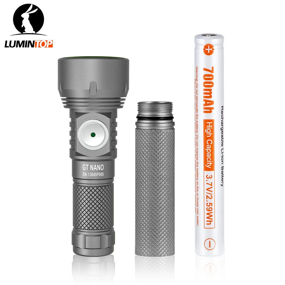 Миниатюра Фонарик Lumintop GT Nano V3.0, титан, 700 люмен