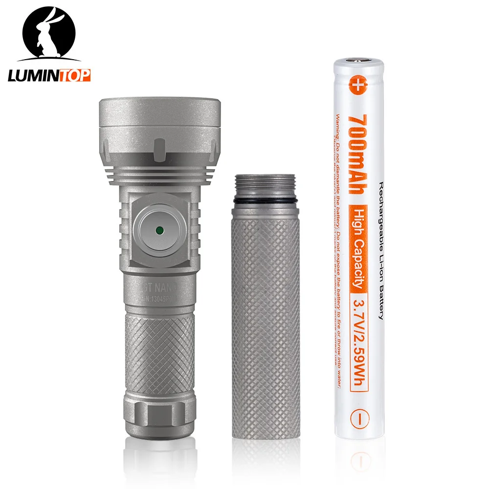 Миниатюра Фонарик Lumintop GT Nano V3.0, титан, 700 люмен