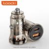 Миниатюра Автомобильная зарядка Toocki 33W USB-C PD 3.0 SCP 5A