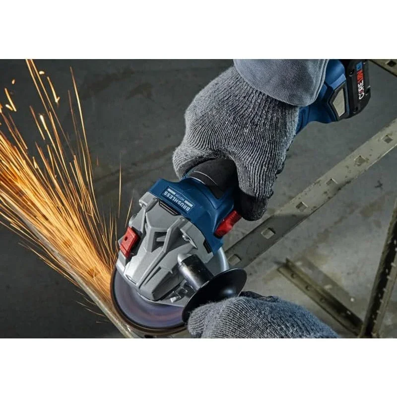 Аккумуляторная угловая шлифмашина Bosch GWS 18V-8
