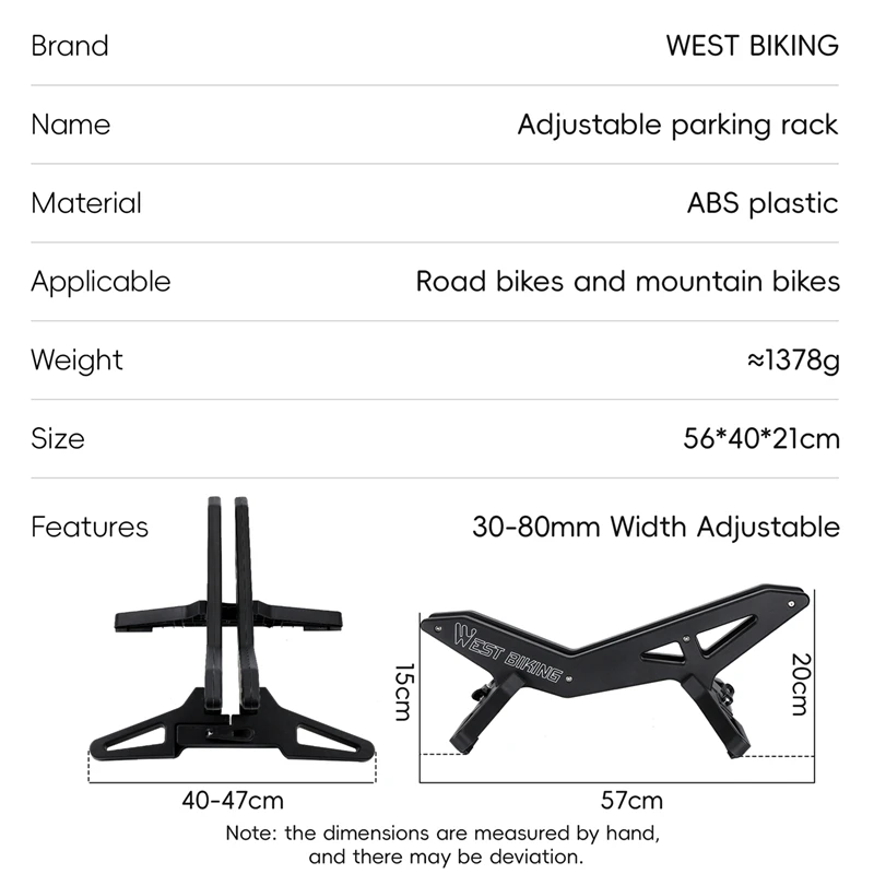 Миниатюра Стойка для парковки велосипеда West Biking