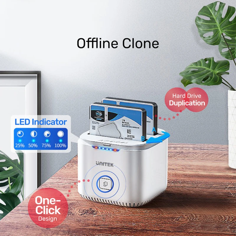 Вертикальная док-станция S1105A для двух 2.5" HDD/SSD