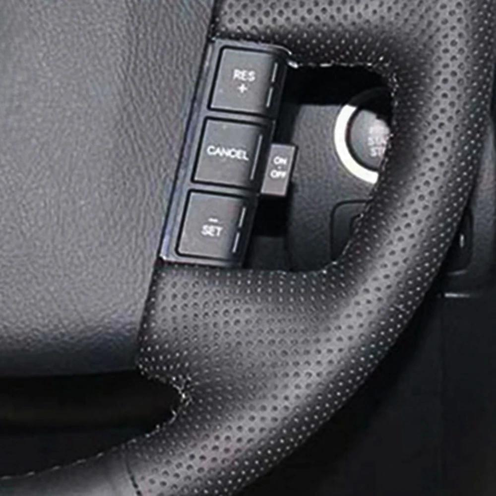 Чехол на руль для Kia Mohave 2008, искусственная кожа