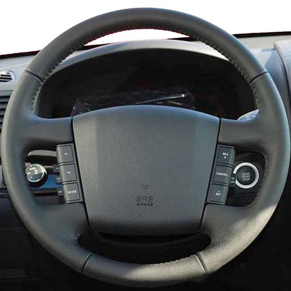 Чехол на руль для Kia Mohave 2008, искусственная кожа