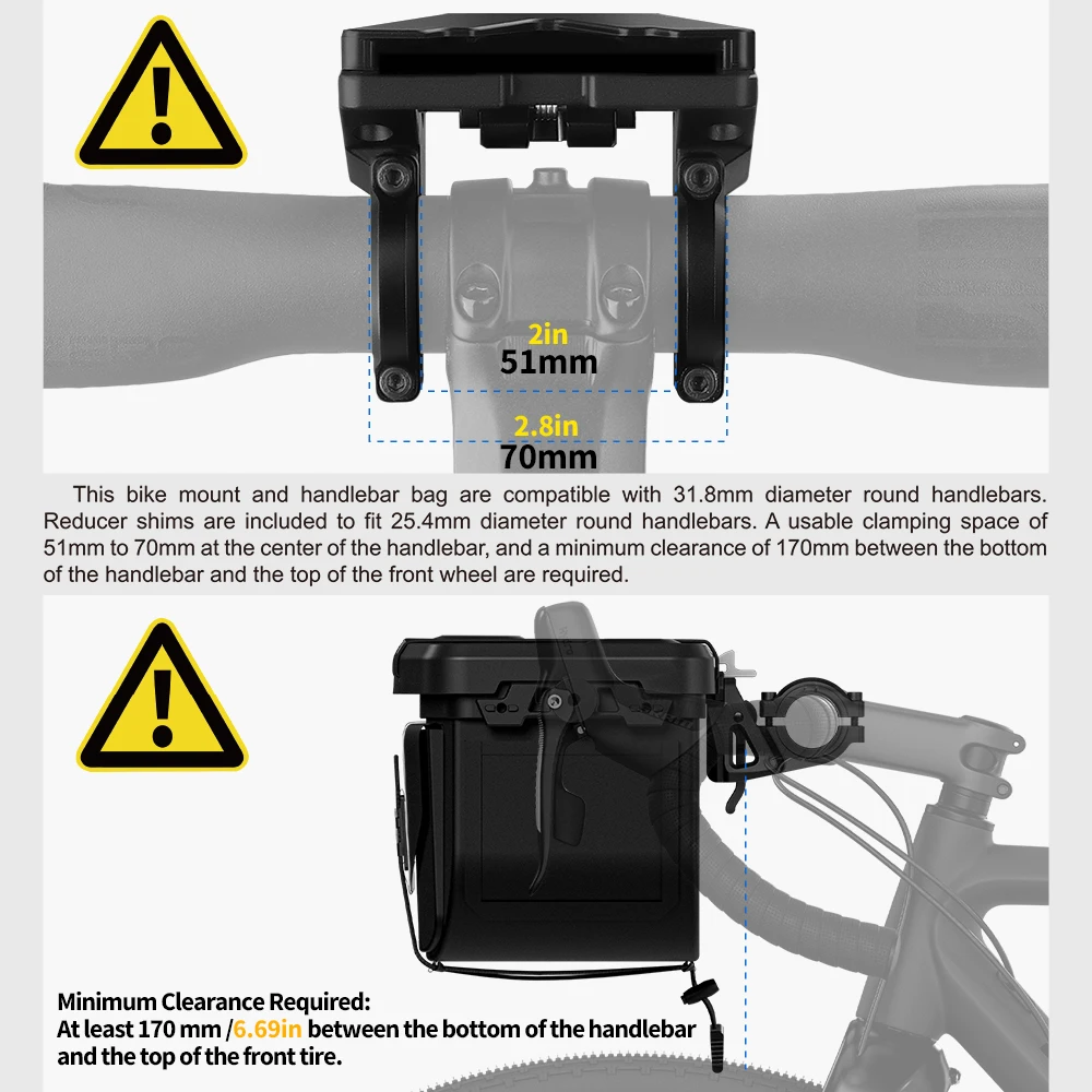 Велосумка Rhinowalk Space Station, 3,3 л