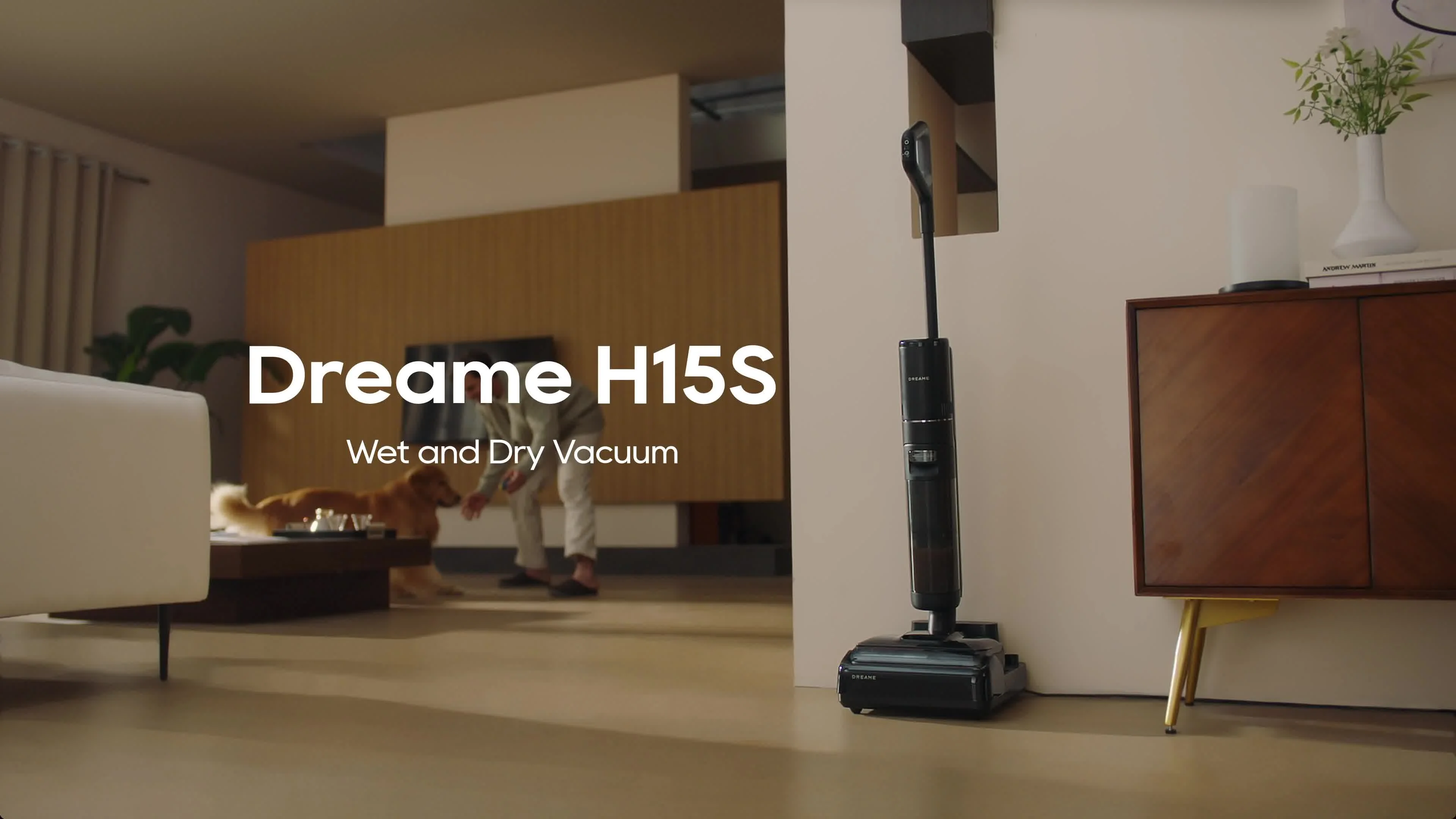 Беспроводной пылесос Dreame H15s с влажной уборкой, 400 Вт
