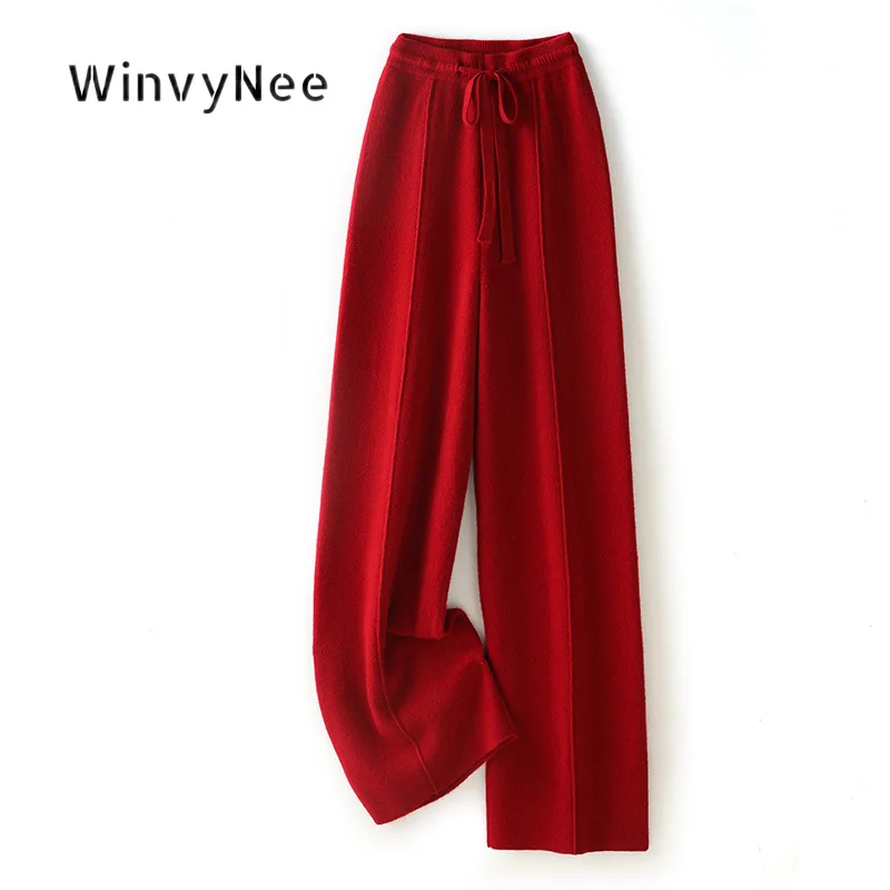 Женские шерстяные брюки WinvyNee ZD1503005