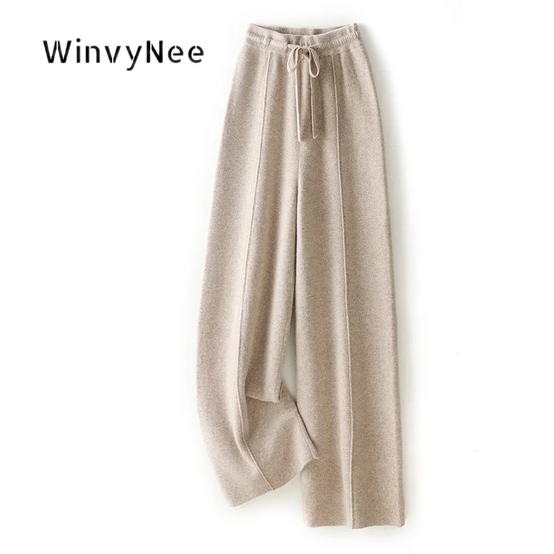 Женские шерстяные брюки WinvyNee ZD1503005